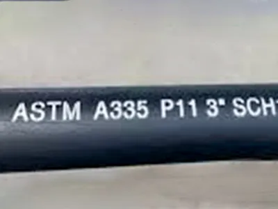 ASTM A335 P11 د لوړ-د تودوخې خدمت لپاره بې سیمه مصر د فولادو پایپ