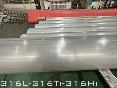 316L-316Ti-316Hi د سټینلیس فولاد پایپ